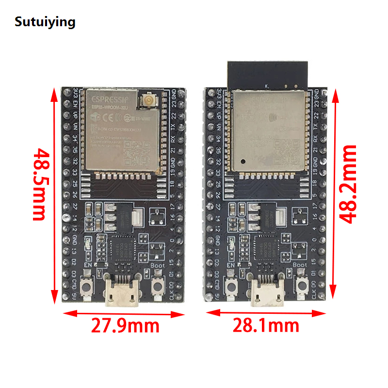 Sutuiying ESP32-DevKitC Core Board ESP32 Development Board Sales promotion ESP32-WROOM-32D ESP32-WROOM-32U For Arduino+