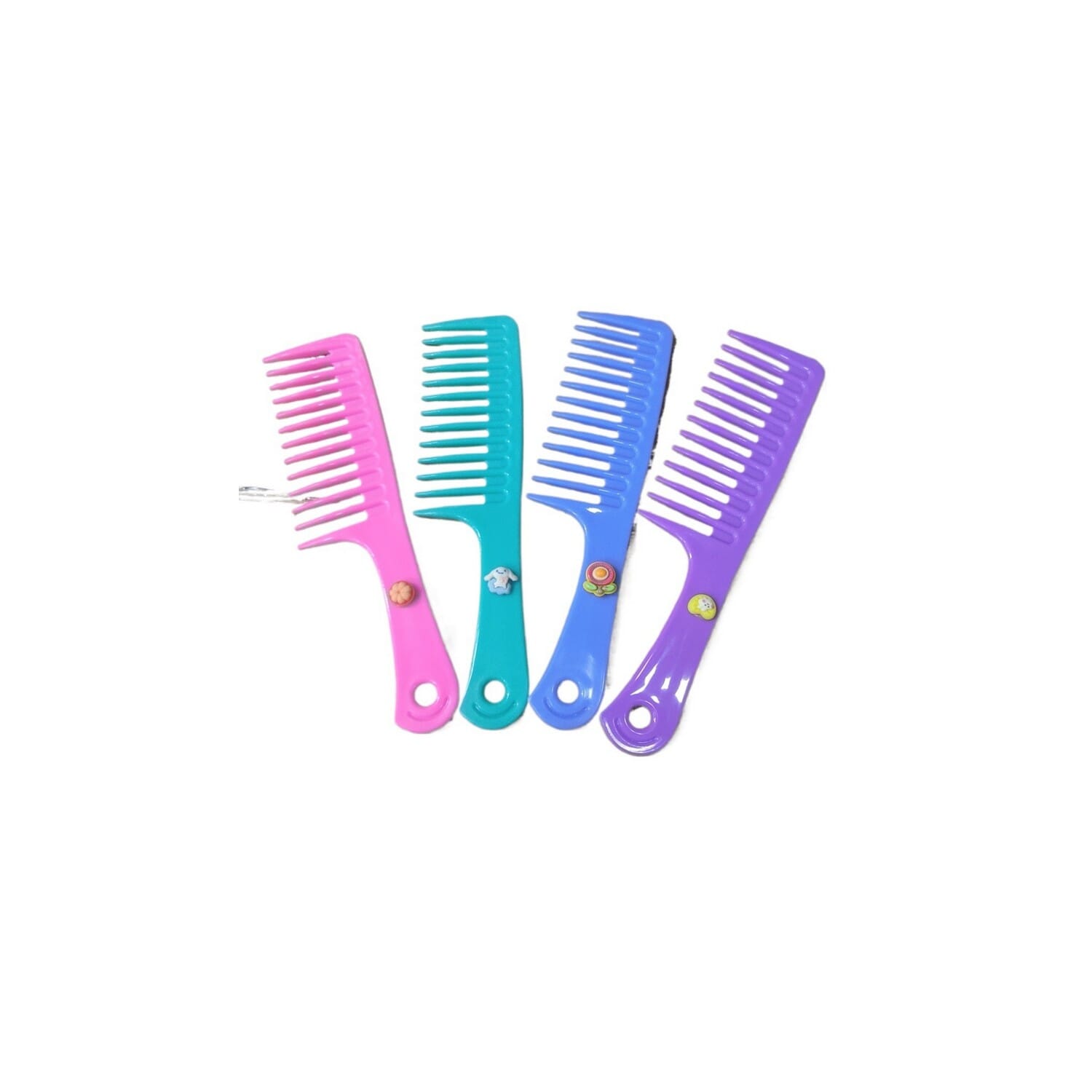 4 Pcs Wide Tooth Comb and Large Hair Detangling Comb