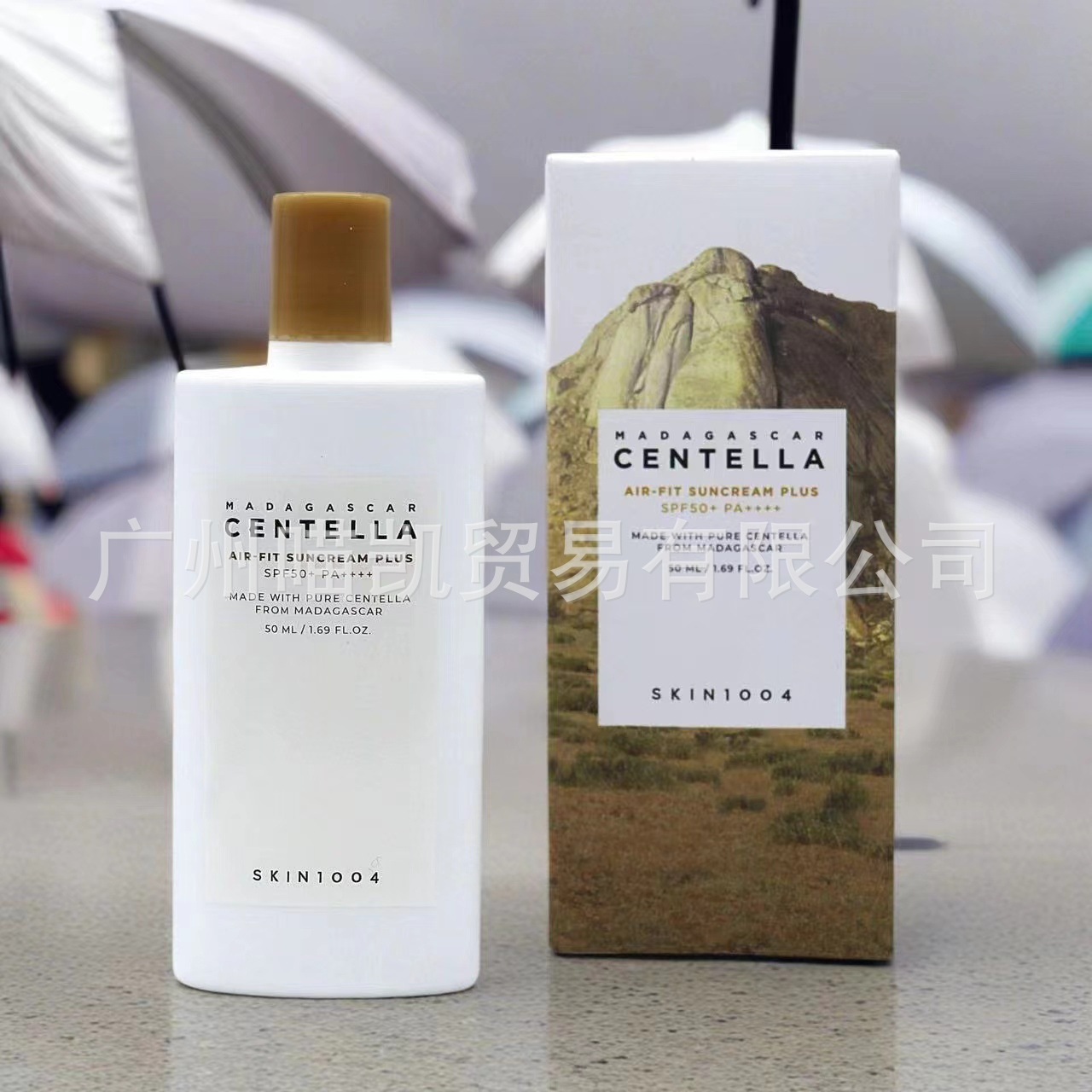 Cross-border spot SKIN1004 Skincare Angel Sunscreen Centella Asiatica Air Physical Sunscreen Lotion 50ml