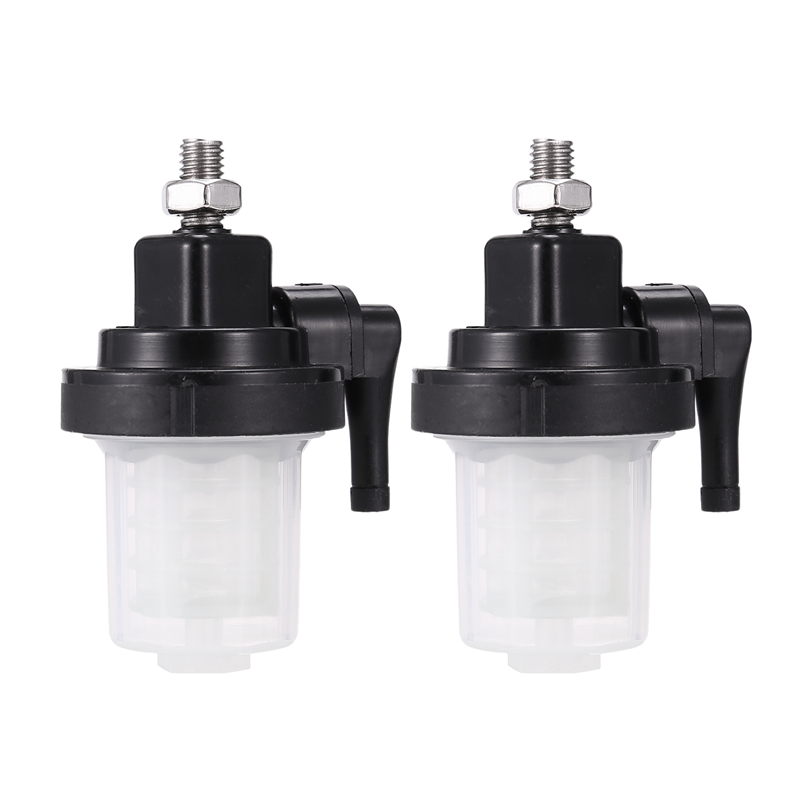 NAMUNY 2 SETS Fuel Filter for Outboard Boat Motor Water Separator 9.9Hp 15Hp 20Hp 25Hp 30Hp 40Hp 61N-24560-00