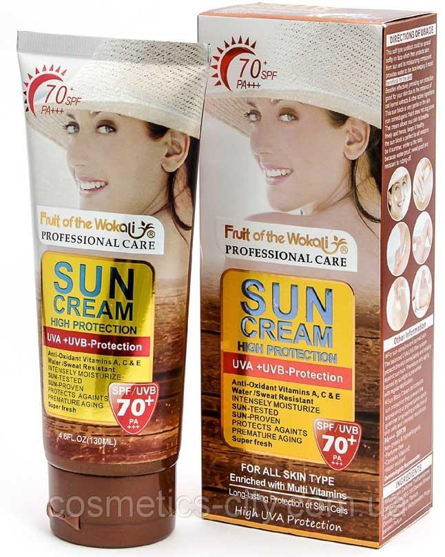 Sun Cream High Protection UVA+UVB Protection 70+ (130ml)