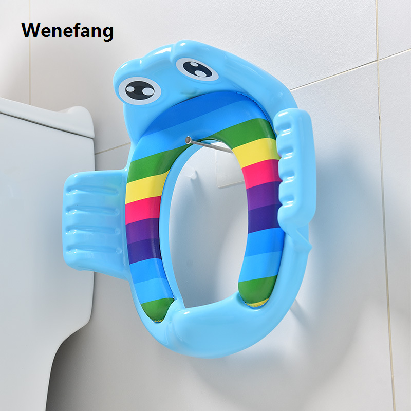 Wenefang Baby Toilet Training Seat Kids Potty Seat Soft Anti Slip Toddler New Toilet Training Mat Children Urinal Cushion Children Pot Chair