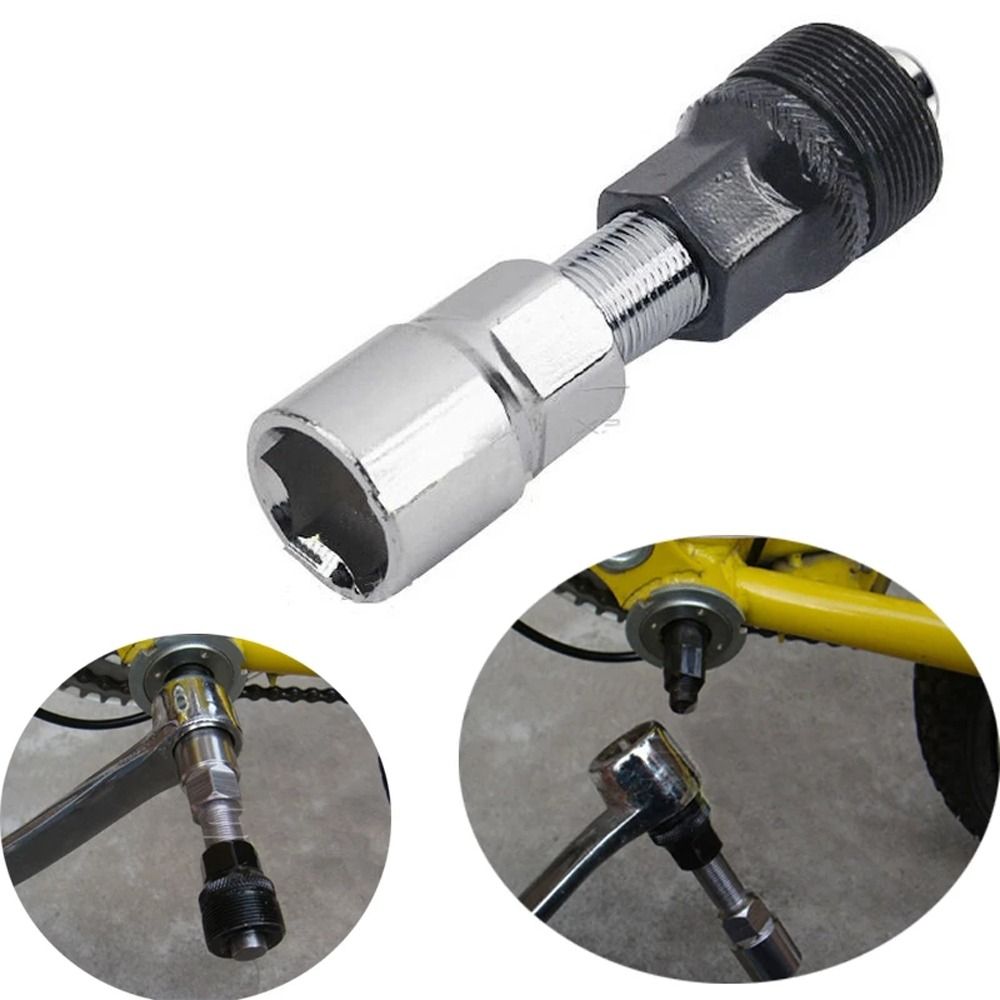 Bike Crank Puller Bicycle Bottom Bracket Axis Remover Wheel Puller Bolts Crankset Pedals Repair Tools