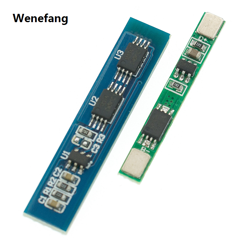 5PCS/LOT 1S 3.7V 3A li-ion BMS PCM battery protection board pcm for 18650 lithium ion li battery