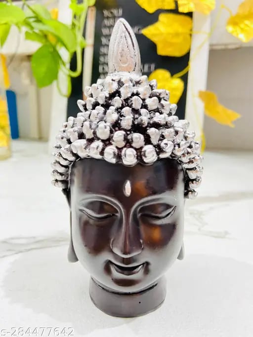Lord Buddha Head Decorative Showpieces -15Cm