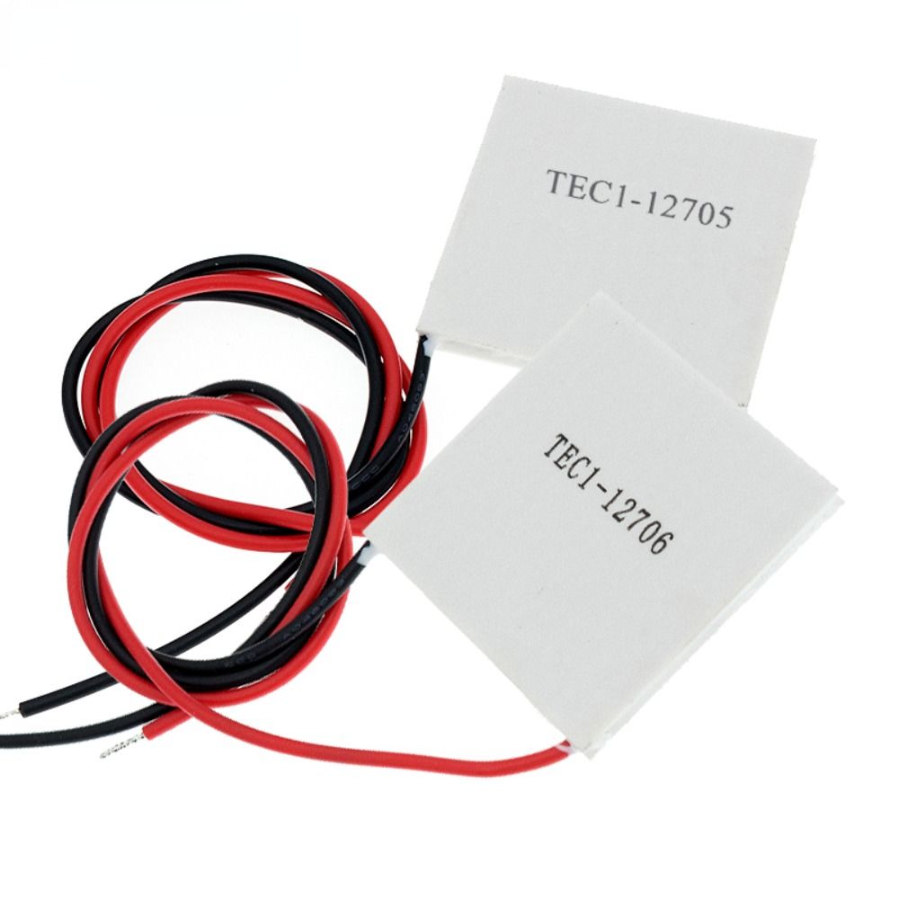 40x40mm Semiconductor Refrigeration 12V 6A 60W Peltier Cooler Heatsink TEC1-12706 12705 12715 Thermoelectric Cooler