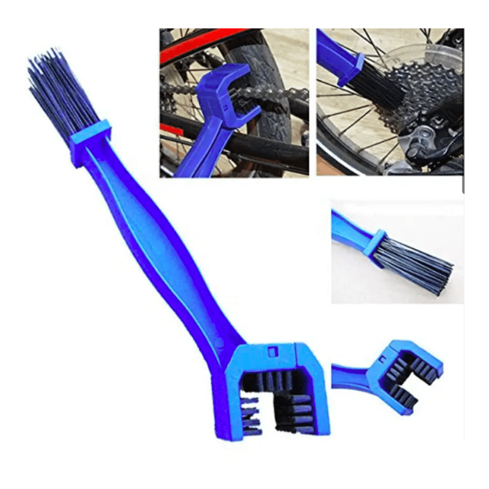 Multi-Purpose Bike Chain Cleaner for Cycle, Motorcycle and MTB Road Bike Cleaning Brush Washer Tool for Bicycle Bikes