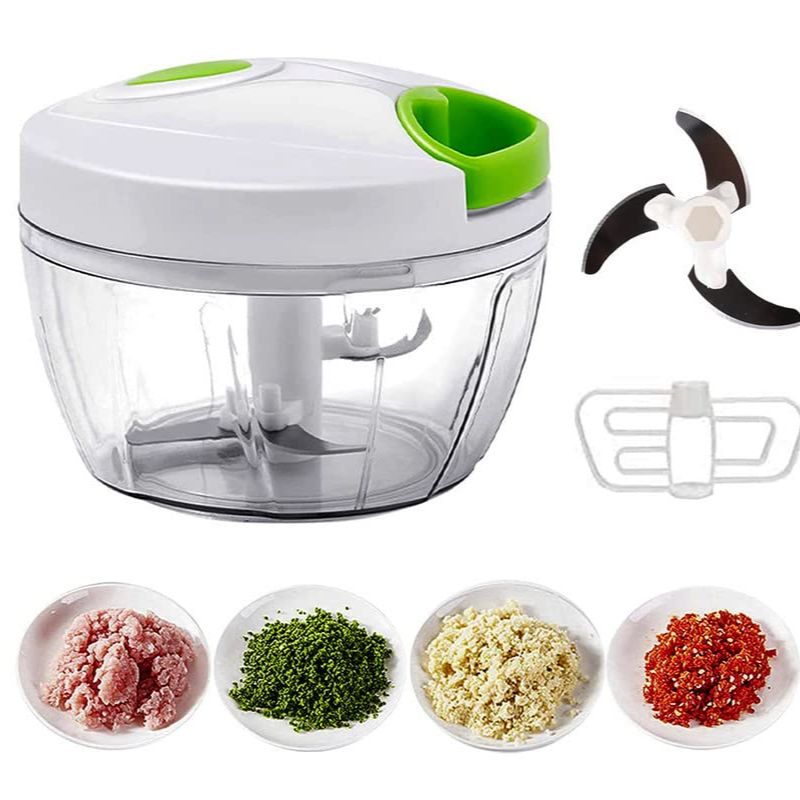 Manual Vegetable Cutter, Multipurpose Hand Cutting Tool I With Adjustable Slicer For Fruits Fiber Plastic
