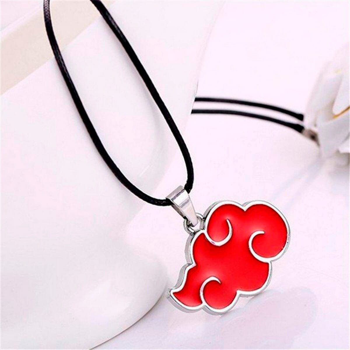 Naruto Anime Akatsuki Cloud Pendant Unisex Accessory