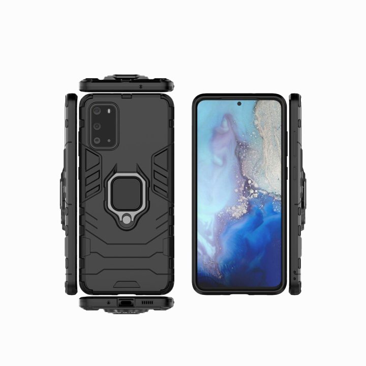 Apple iPhone 11: Military Grade Armor Ring Shockproof Phone Case Cover
