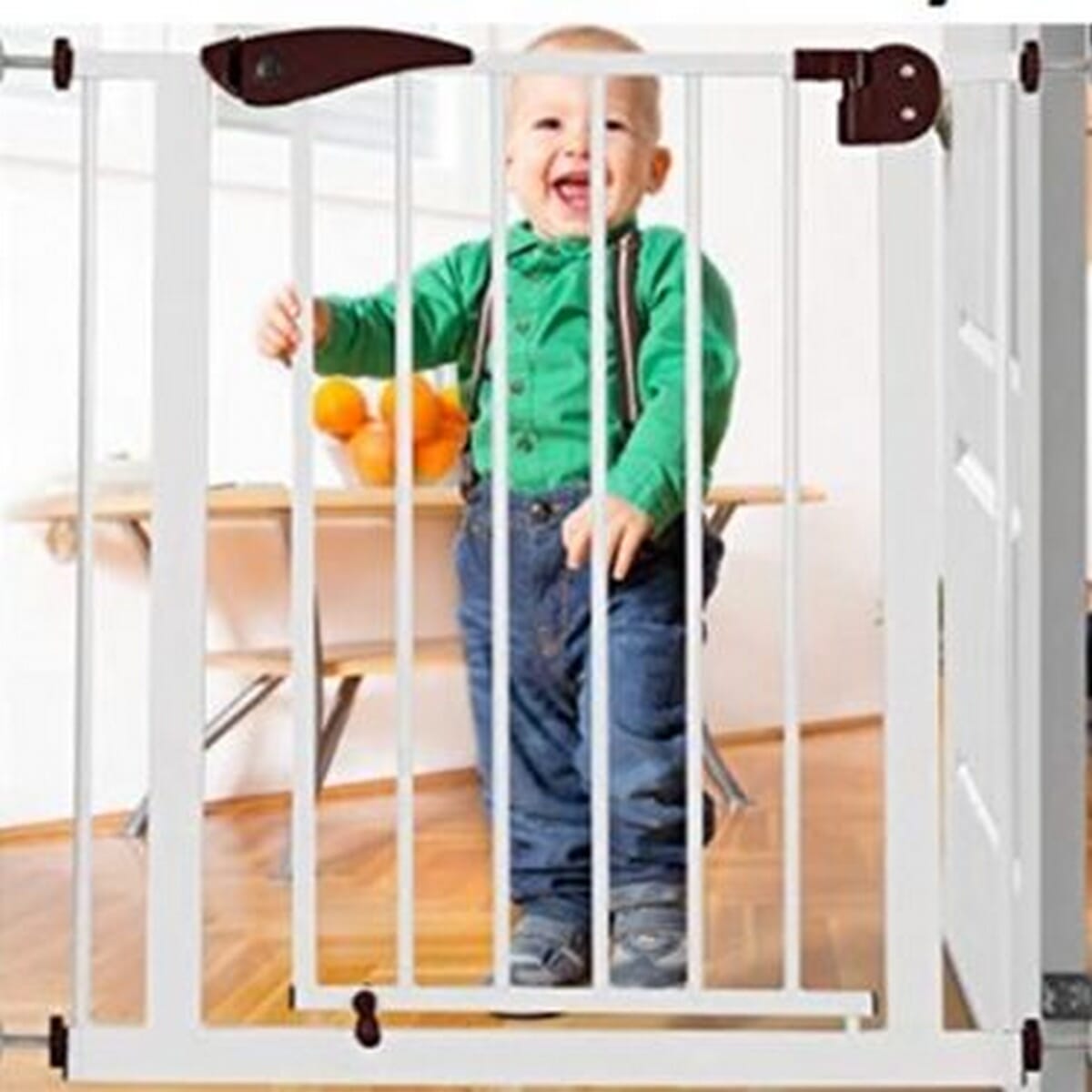 Child Safety Gate - White 75-85cm
