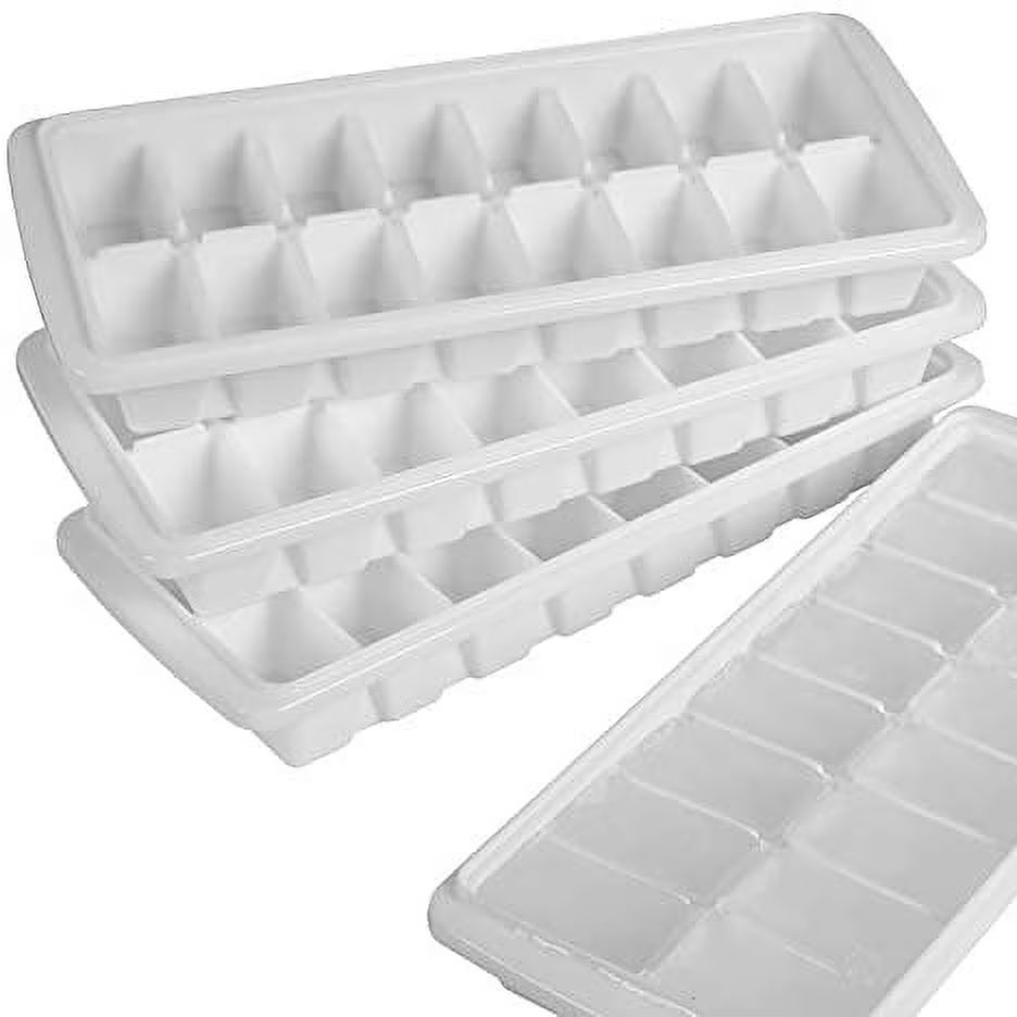 Reusable 14 Compartment Ice Cube Maker for Drinks Desserts and Summer Refreshments