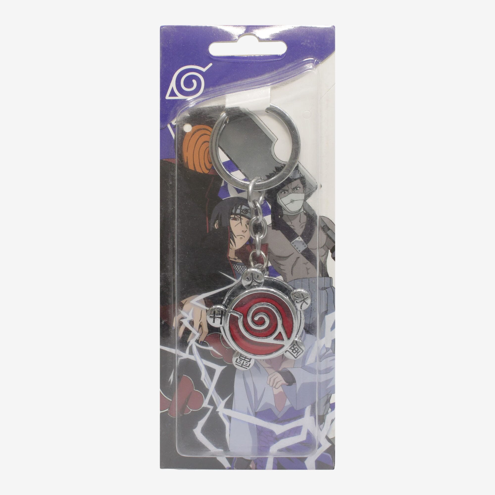 Naruto: Hidden Leaf Logo Spink Metal Keyring/ Keychain