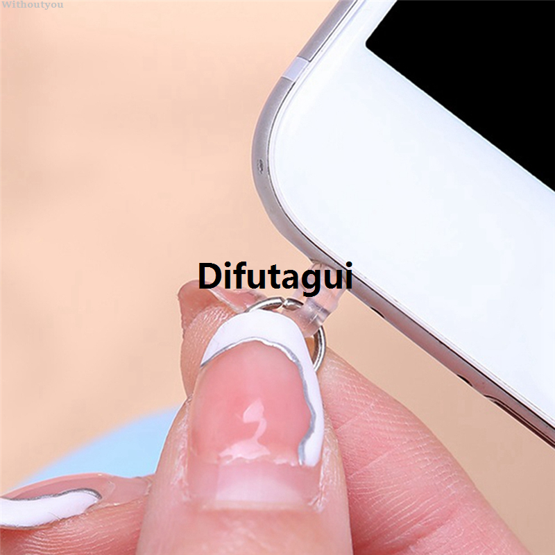 Difutagui Withoutyou Tool Cleaning Glasses Cloth Phone Shape Love 1 Bargain Special price Piece Wet Wipes Screen Wipe Clean Random Color