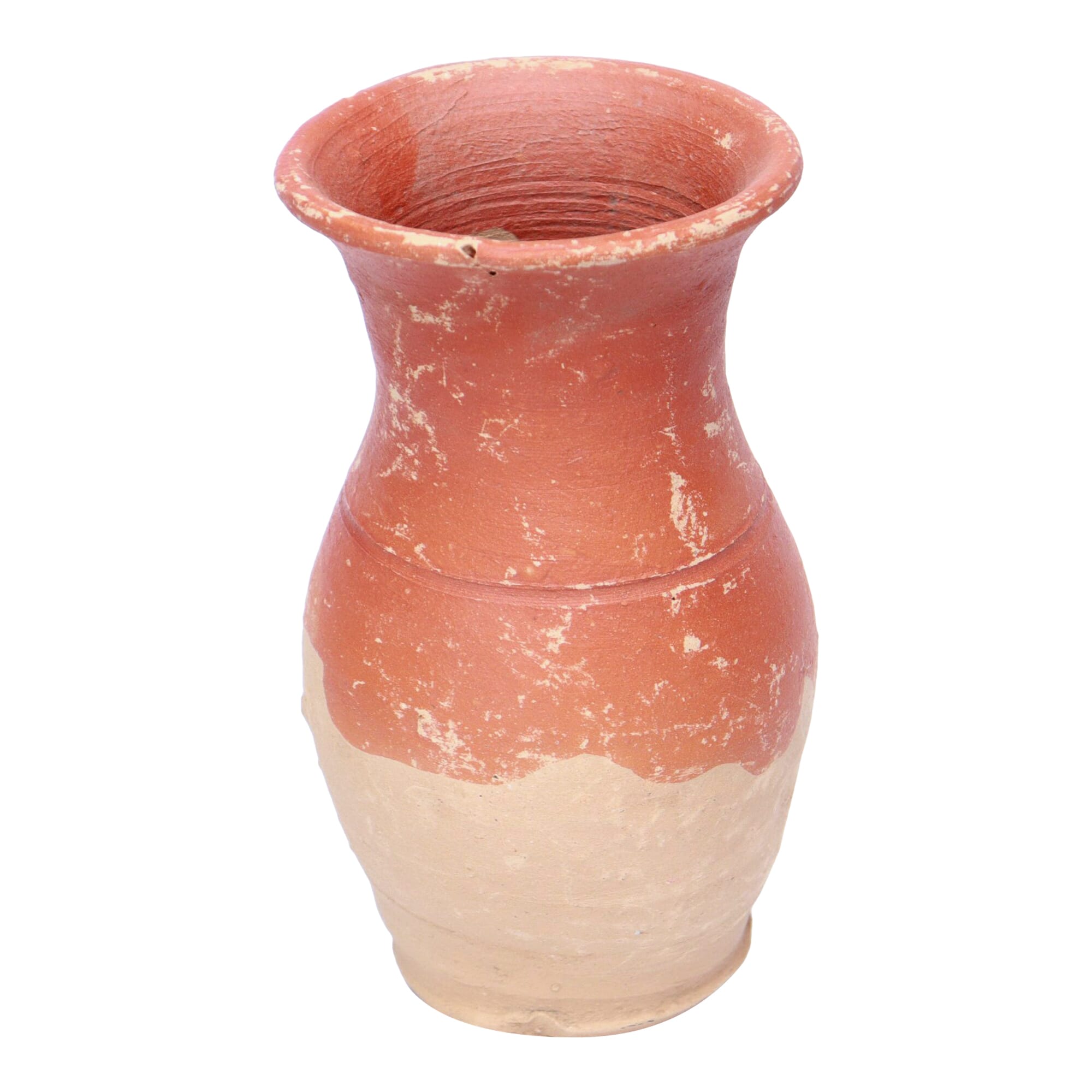 JPP 5 Pieces of Small Around 4 Inches Kalash for Pooja & Other Religious Purposes Earthenware Kalash Brown Colour Pack Brown Color Small Plain Clay Kalash