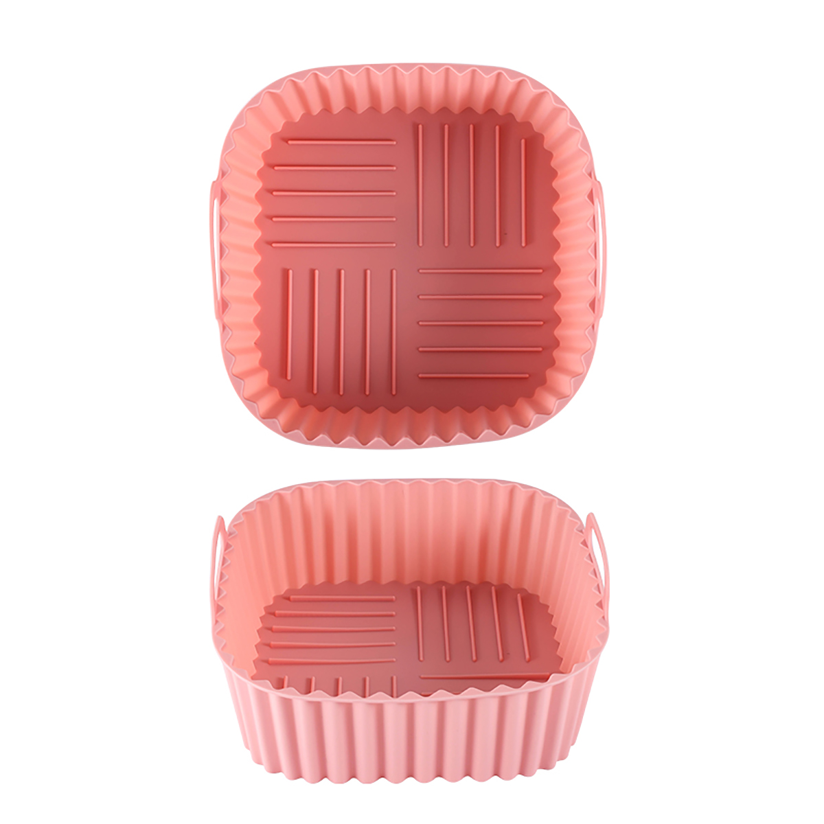 Air Fryer Paper Liners silicone Parchment Paper Liner for Microwave Non-Stick Air Fryer Liners Square Free of Bleach Bles Online DZ-37A-49