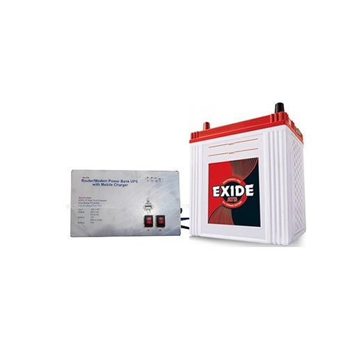 Exide Router/Modem Ups With Mobile Charger 12V -35Ah Battery