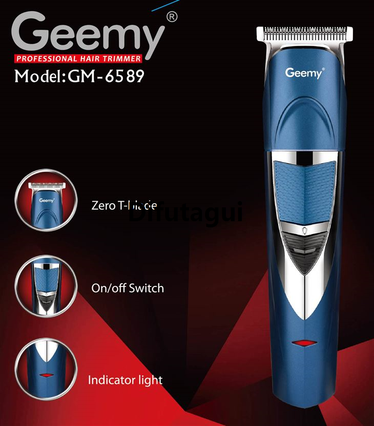 Difutagui Geemy Professional Rechargable 2025 Hair Trimmer / Clipper GM-6589