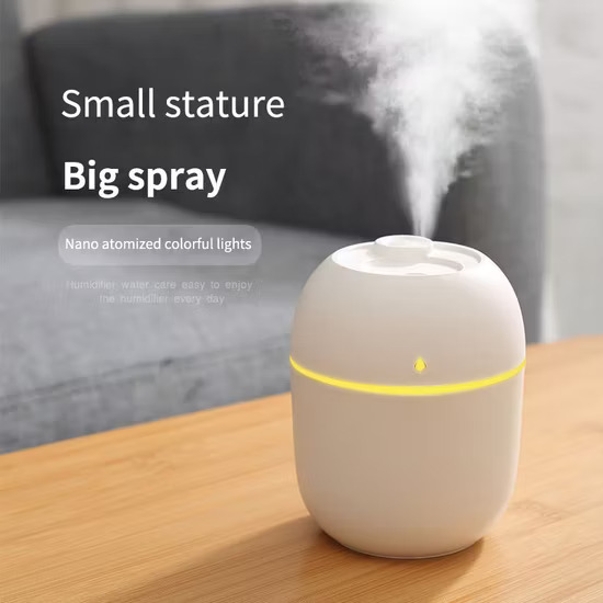 220ML Humidifier Air Freshener Aroma Diffuser Oil Luminous Silent Simple Appliance