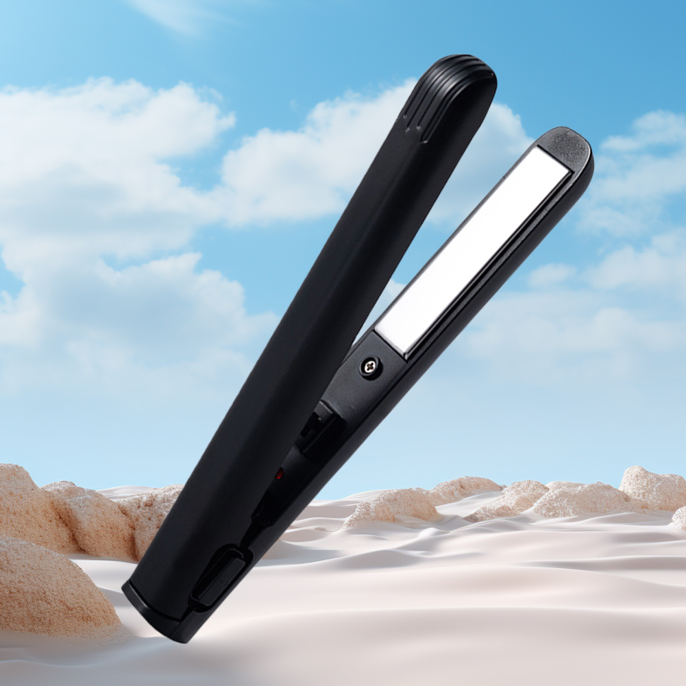 New style Stick Ladies Travel Curling Iron 2-in-1 Hair Straightener and Curl 1 Flat Iron Mini Curling Iron Portable Iron
