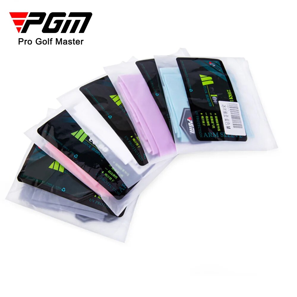 New PGM Golf Sunscreen Breathable Oversleeve Ice Silk Sleeve Sports Sleevelet XT003