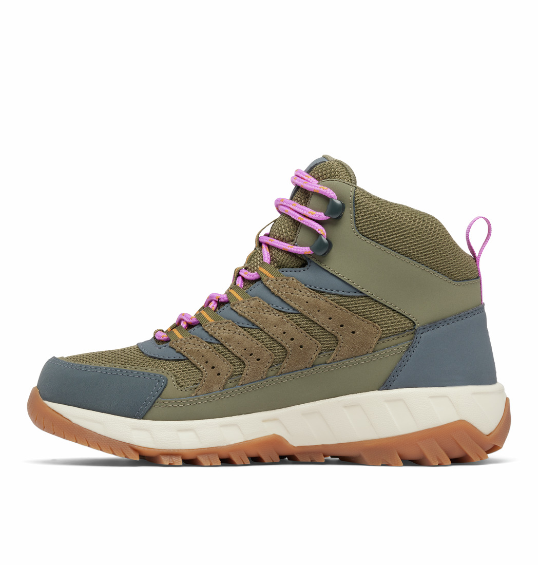 Columbia Women's Strata Trail Mid Wp Hiking Shoe
