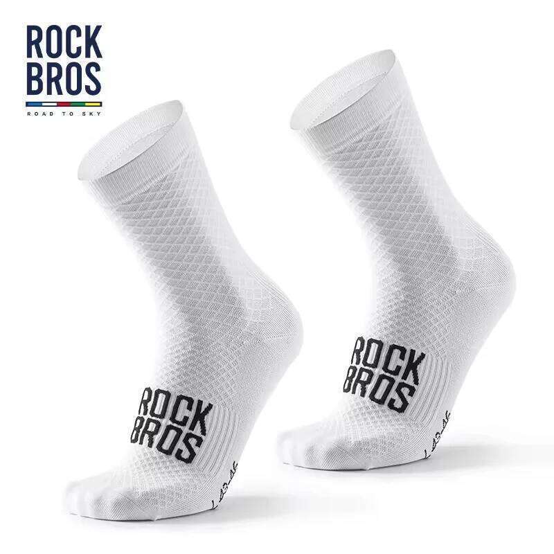 ROCKBROS ROAD TO SKY Cycling Professional Sport Breathable Bike Socks High Elastic Shock Absorbing Sock
