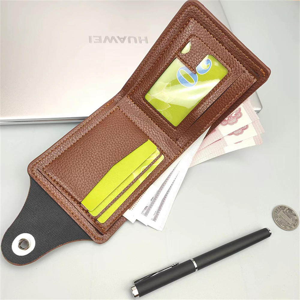 Fifty percent discount Wallet universal men's and women's wallet office wallet zipper horizontal multi-card card bag zipper short fashion horizontal wallet wallet travel wallet gift wallet