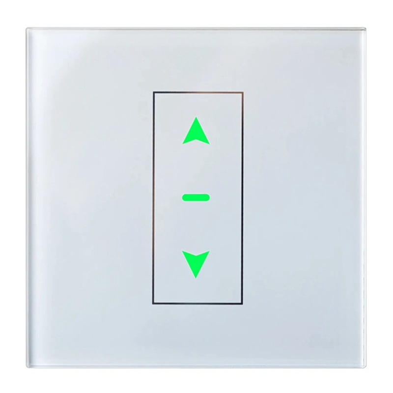 Tuya WiFi Smart Touch Button Switch Connected Electric Curtains Blinds Roller Shutter Compatible for Home