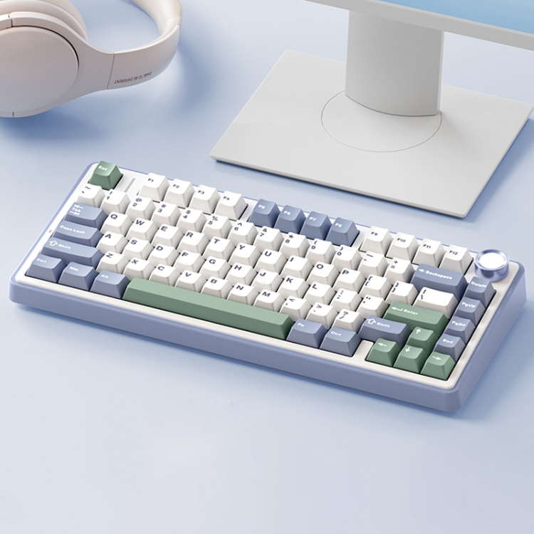 Aula F75 Snow Spruce Green Mechanical Tri-Mode Gaming Keyboard (Reaper Switch)