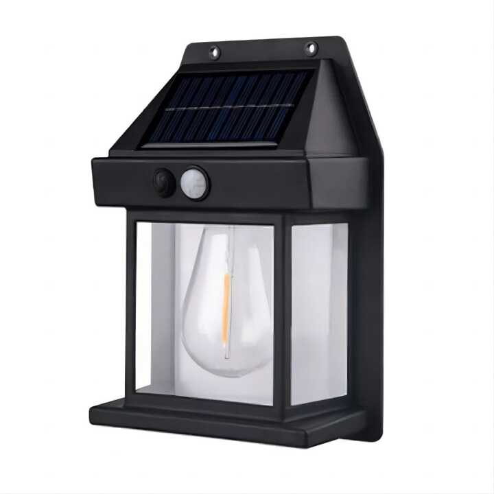 Solar Outdoor Wall Lamp, Energy-Saving Small Night Lamp