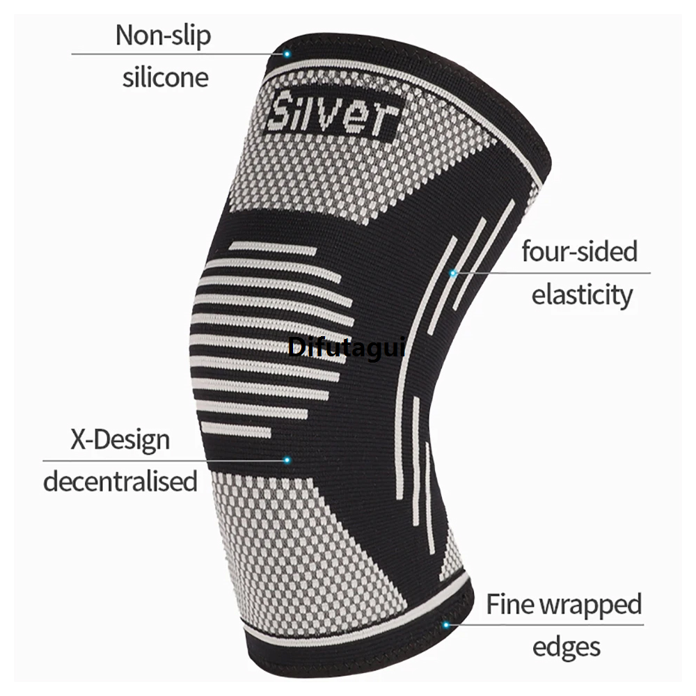 Difutagui KneeCompression of torn meniscal arthritis, running for men and Profesional women 1PCS knee brace-, gym exercise, ACL, joint support cuff