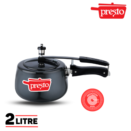 Presto Stainless Steel Classic Inner Lid Pressure Cooker 2 Litre - Induction Compatible