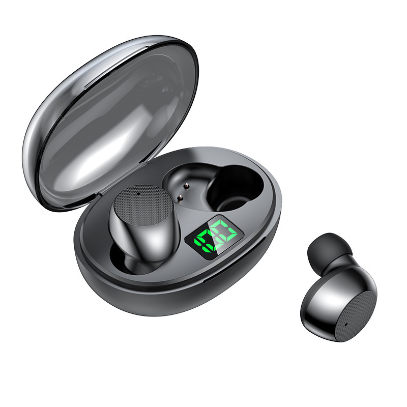【Mega Sale】K20 Headset Digital Display Creative New Wireless Touch Subwoofer English