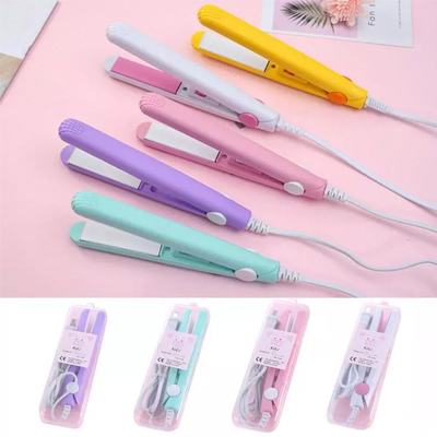 Women Beauty Mini Professional Hair Straighteners Flat Iron Specially Designed for Teen (Multi color)