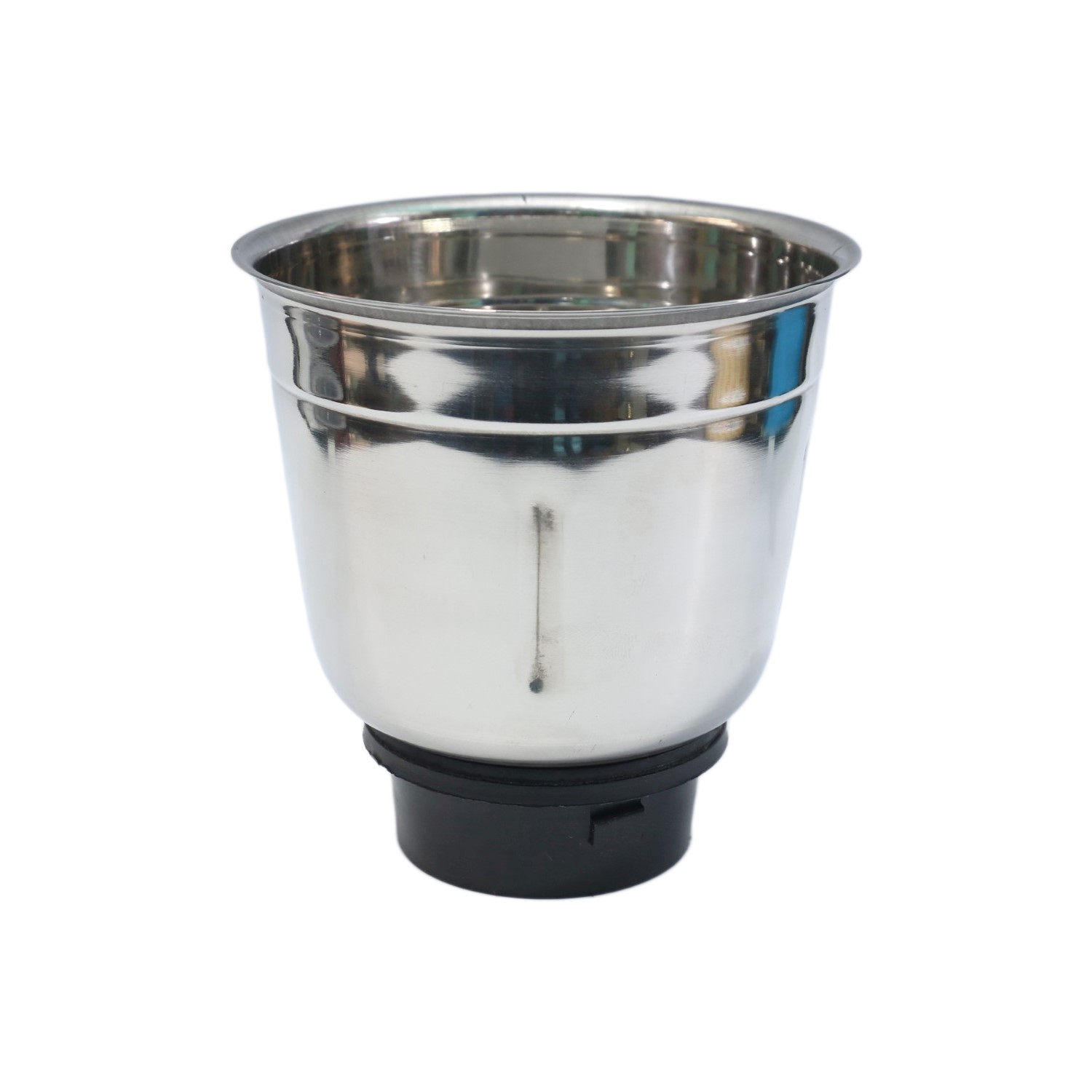 1 Litre Taper Jar (White), Stainless Steel for any Mixer Grinder