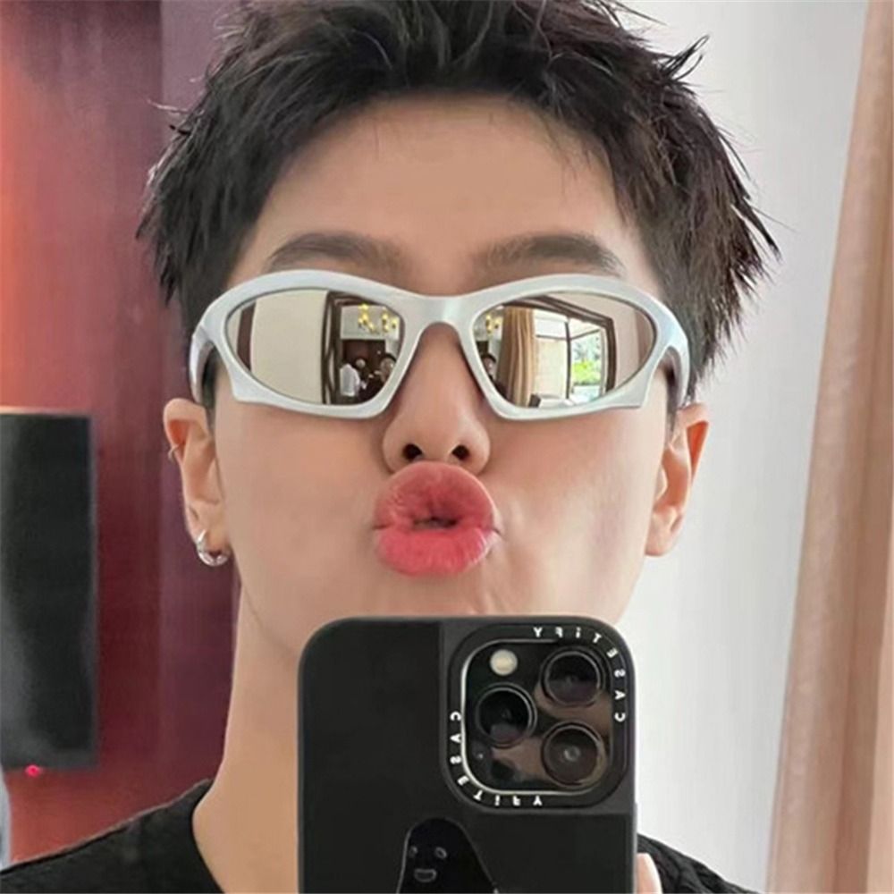 Women Men Driving Punk Goggles Sunglasses Shades Sports Sun Glasses