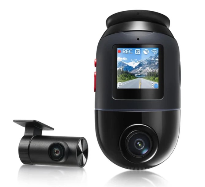 70mai Dual Dash Cam Front and Rear 4K, Car Camera for Cars with Sony IMX678, STARVIS 2 Night Vision, 4G LTE, AI Motion Detection, ADAS, 5GHz Wi-Fi 6, Parking Monitor, Voice Control (4K Omni X800)