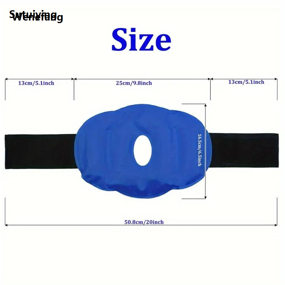 Wenefang Sutuiying Knee Ice Pack for Injuries, Reusable Knee Cold Gel Pack Wrap Around 2025 New Sales promotion Knee Cold Hot Compress for Knee Replacement Surgery Recovery