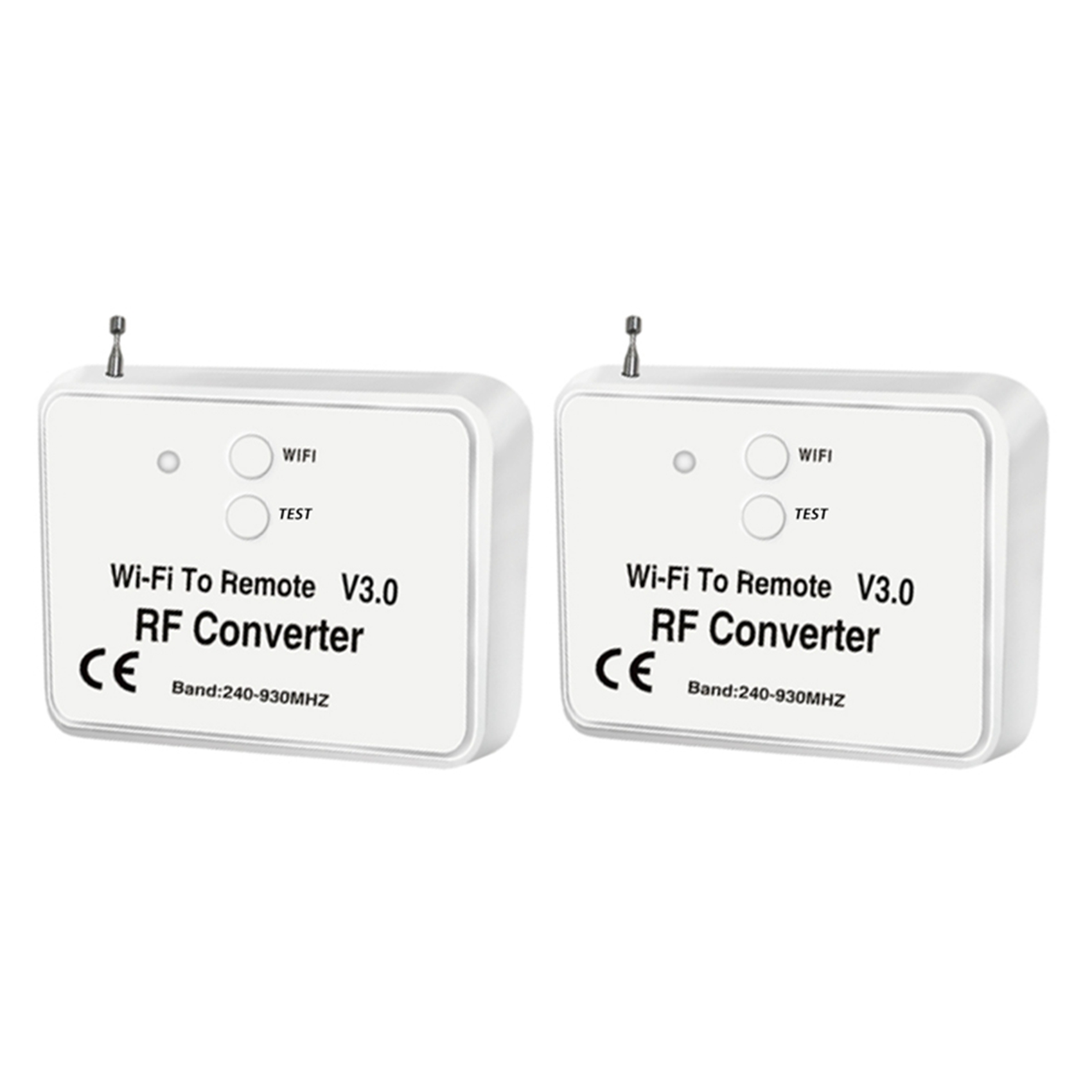 3X Universal Wireless Wifi to RF Converter Phone Instead Remote Control 240-930Mhz for Smart Home
