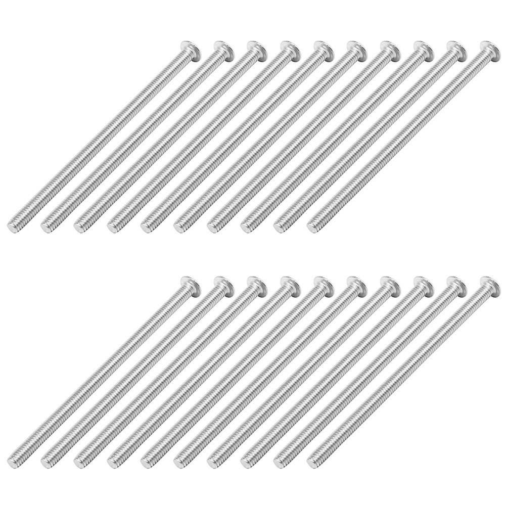 NAMUNY Stainless Steel Button Screw, Hex Socket Bolts Type: / 4mm Bolt Size: x 75mm Your Pack Quantity:20
