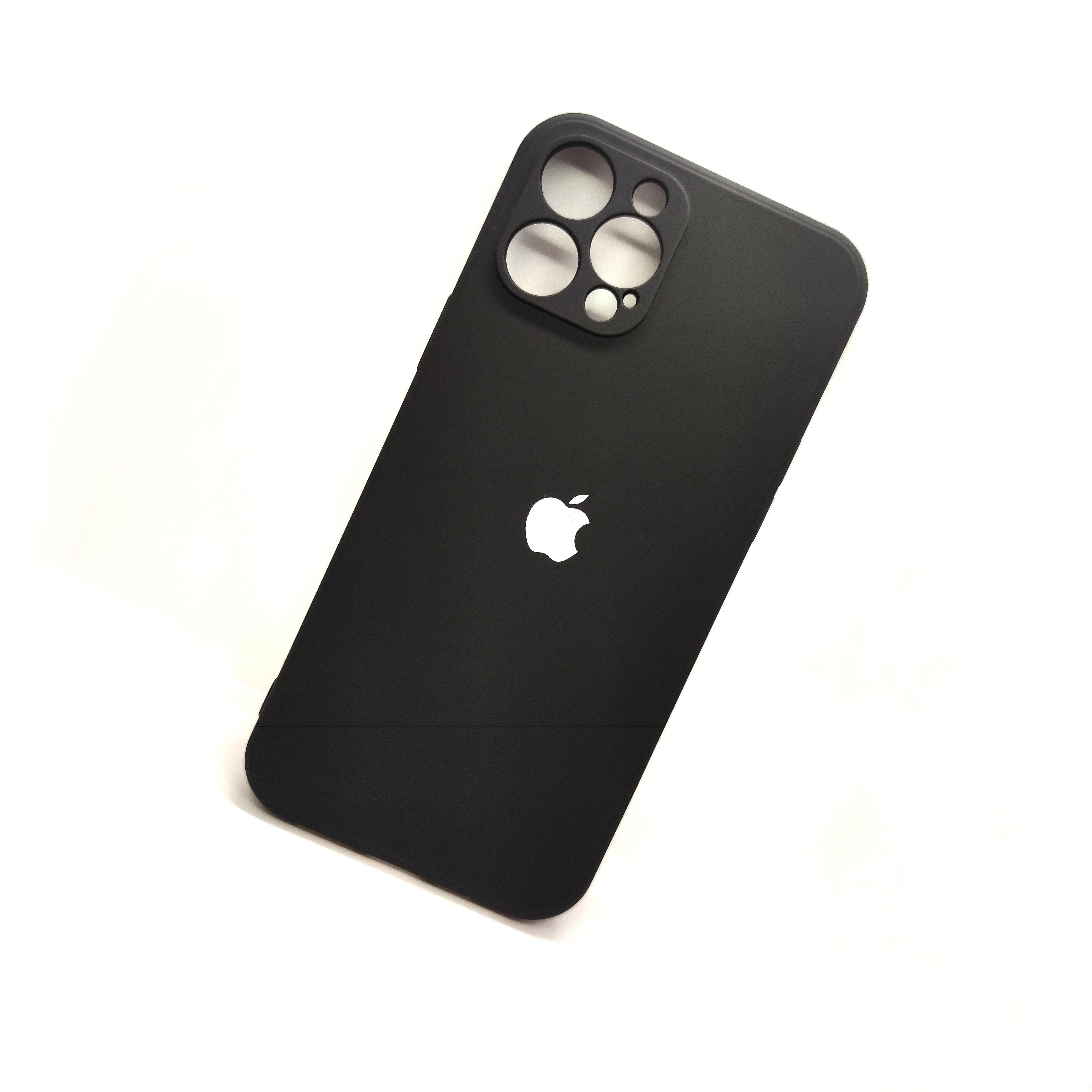 iPhone 12 Pro Max Soft Silicon Cover With Internal MicroFiber Case