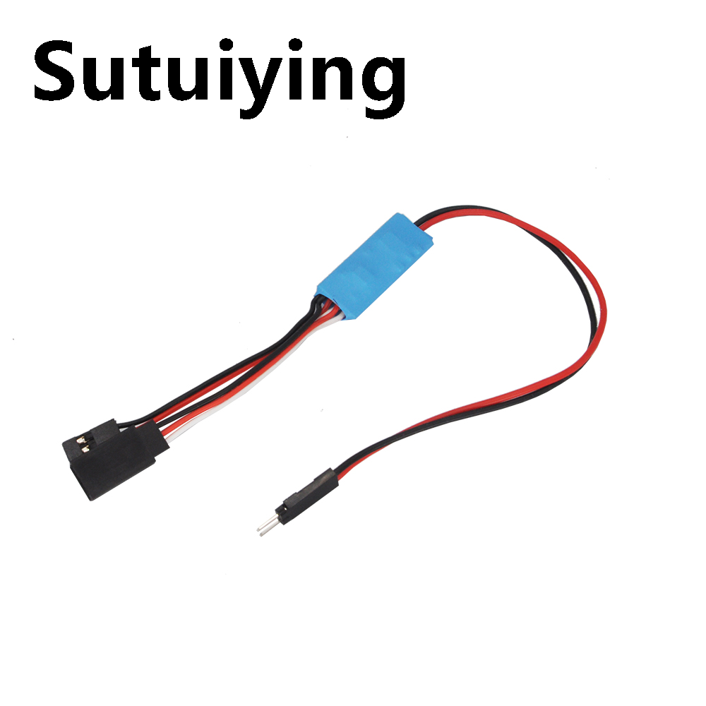 Sutuiying RC Diesel Engine Simulation Sound Module 5-8.4V Input 2W Small Fashion Horn Speaker For Remote Control Car Boat Airplane DIY Model