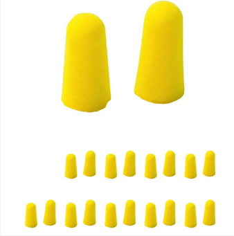 1 Pair Soft Sponge Ear Plug For Noise Cancellation,Insulation-( For Study Or Peaceful Sleep)