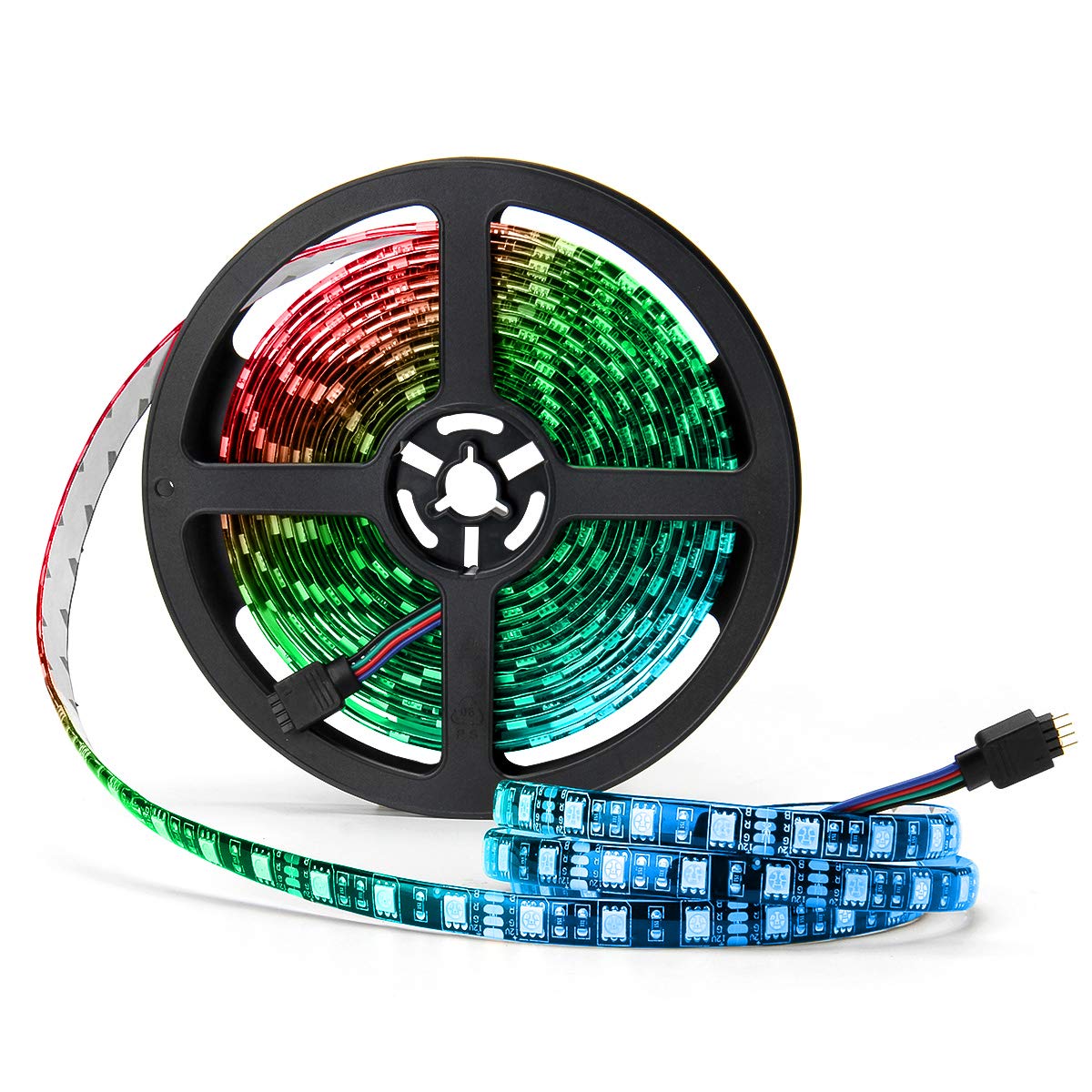 6.4 Ft (5M) Rgb Led Strip - Flexible 300 Leds Strip Light