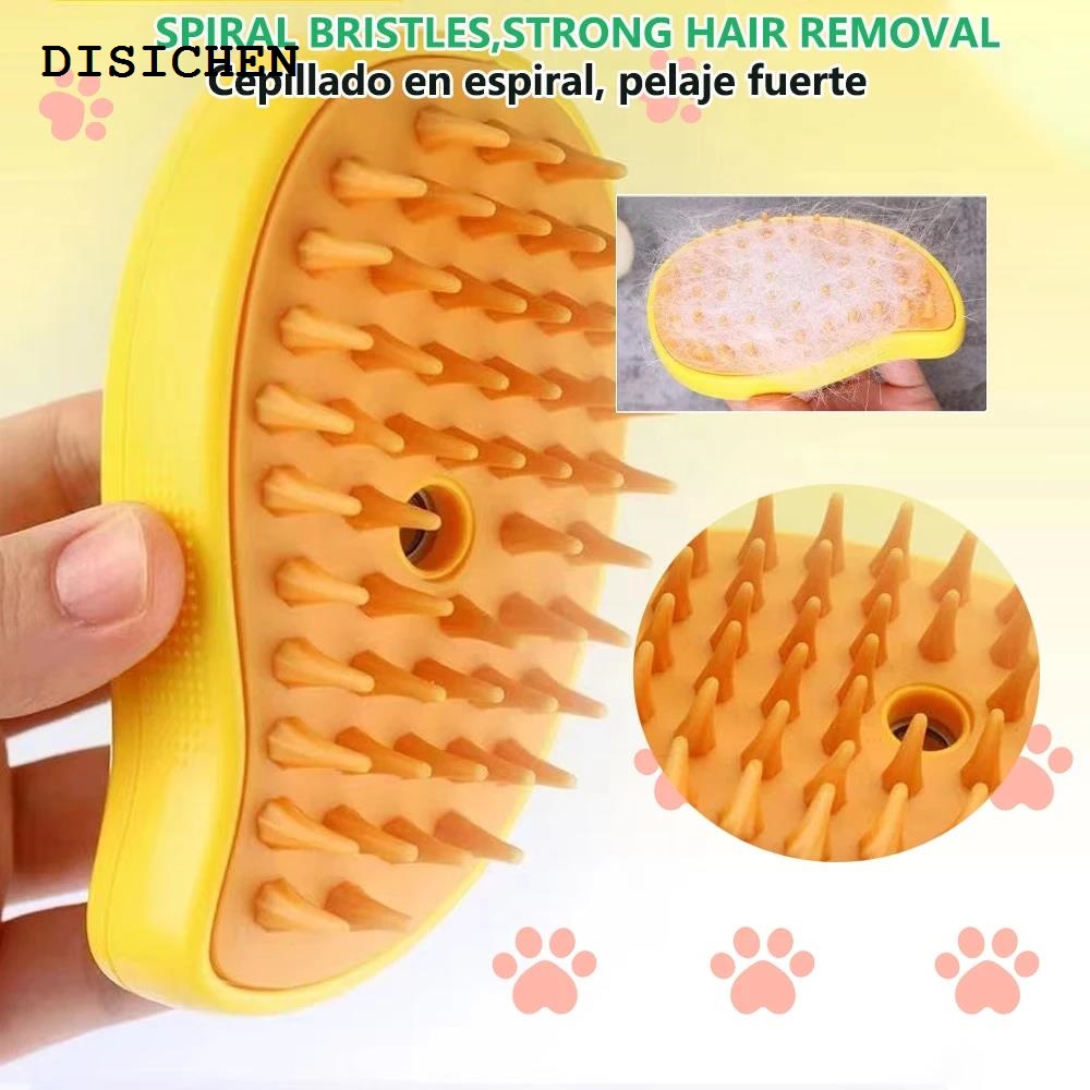 DISICHEN Luxury 1/2Pcs 3 in 1 Cat Steam Brush Steamy Dog Brush Electric Spray Cat Hair Brushes for Massage Pet Grooming Comb Hair Removal Combs