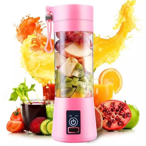 Mini Usb Rechargeable Portable Electric Fruit Juicer