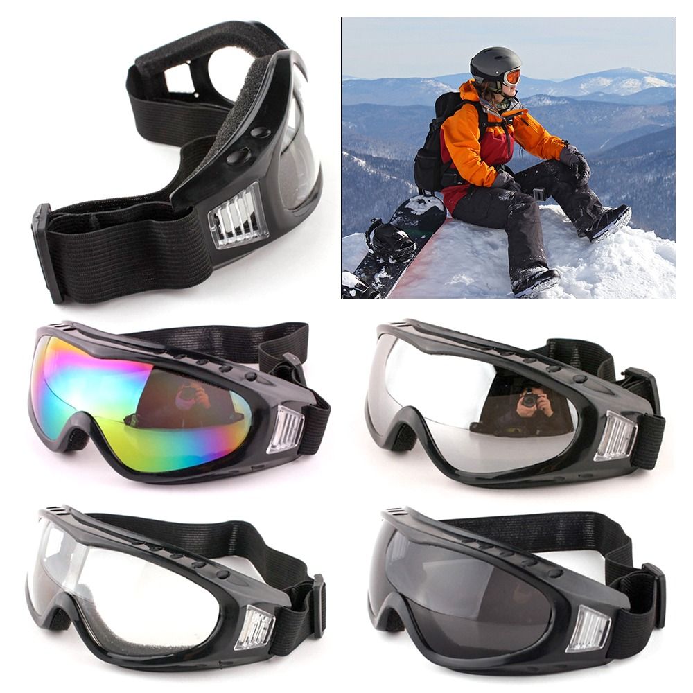 New Dustproof Outdoor Sports Lens Frame Moto Cycling Snowboard Eyewear Glasses Ski Goggles