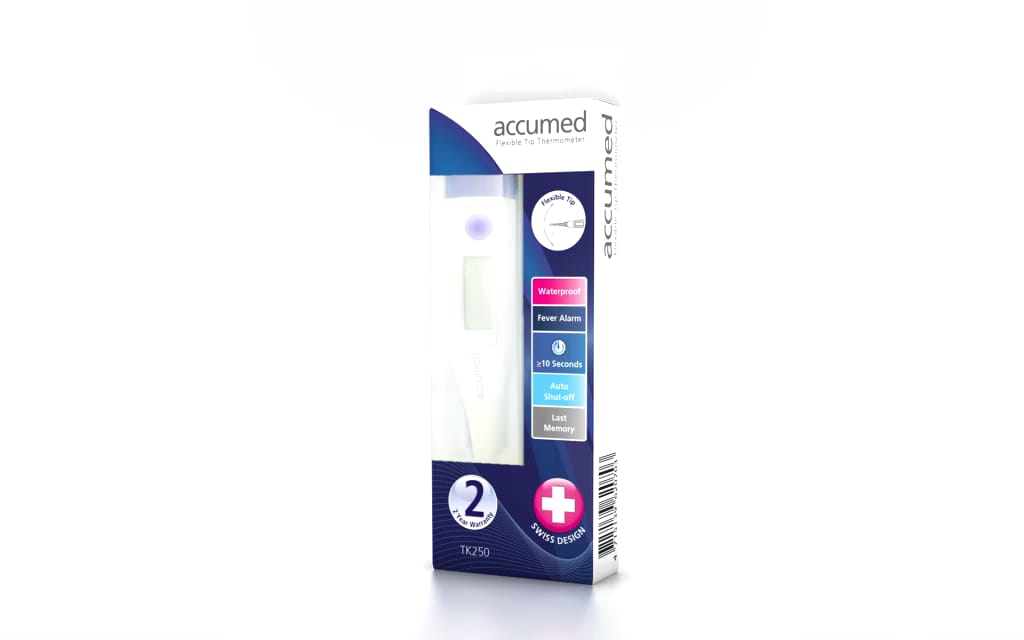 Accumed Digital Thermometer TK250 Swiss Design