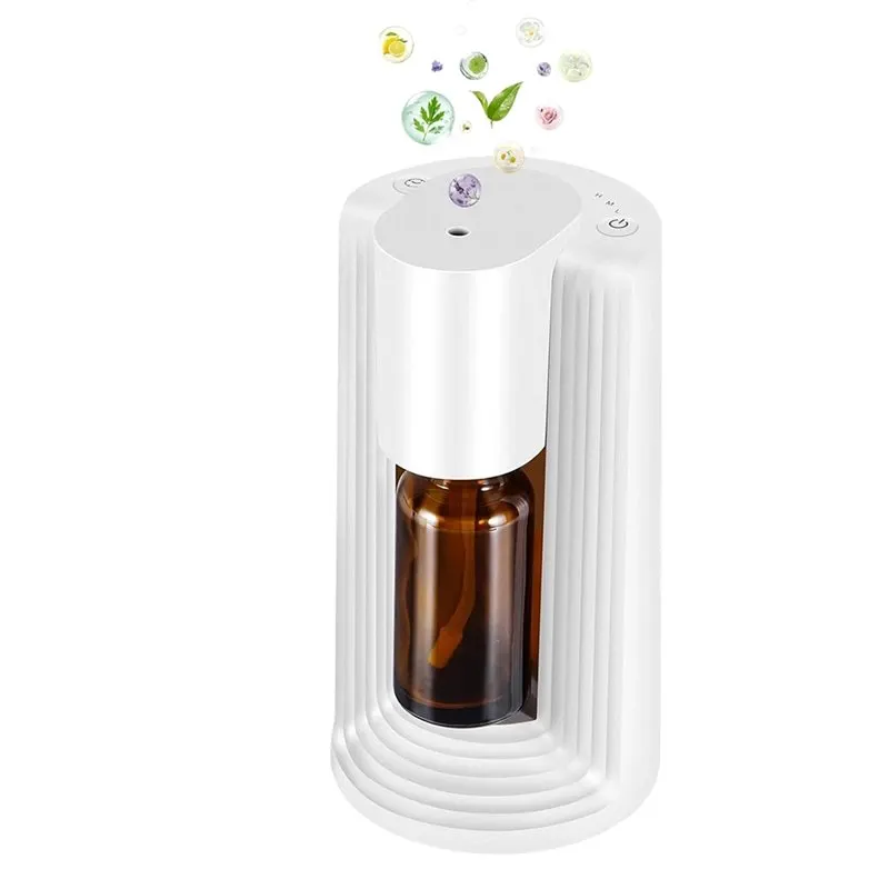 Waterless Essential Oil Diffuser, Portable Small Mini Scent Air Machine, Quiet Leak-Proof Home Fragrance Aroma Diffuser